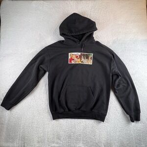 Attack On Titans Clash of The Titans Embroidered Hoodie Mens M Anime Graphic